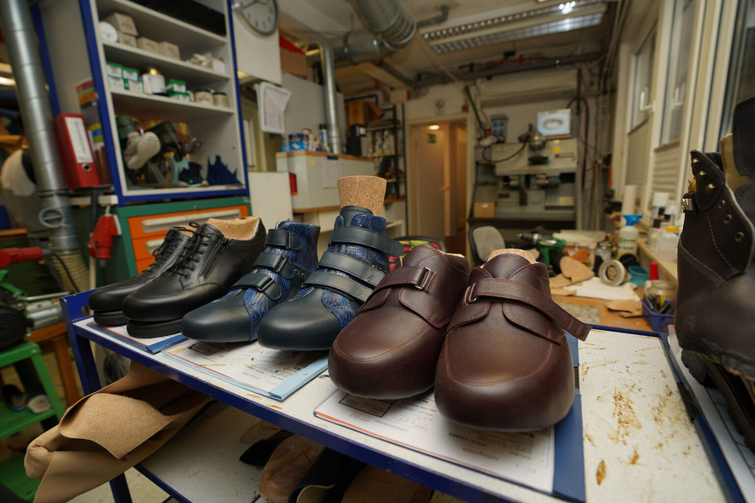 Orthopädische Zurichtung Schuhe